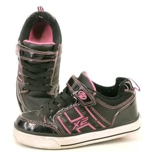 Heelys X2 Black Pink Roller Shoes Youth 2 EJ13